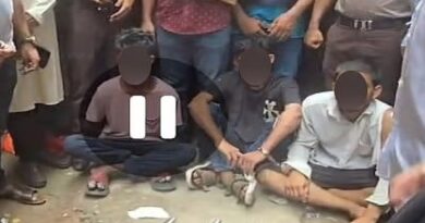 প্রকাশ্যে ডাকাতির প্রস্তুতিকালে চাপাতিসহ গ্রেপ্তার ৩
