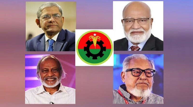 রাষ্ট্রপতি পদে আলোচনায় বিএনপির শীর্ষ নেতারা