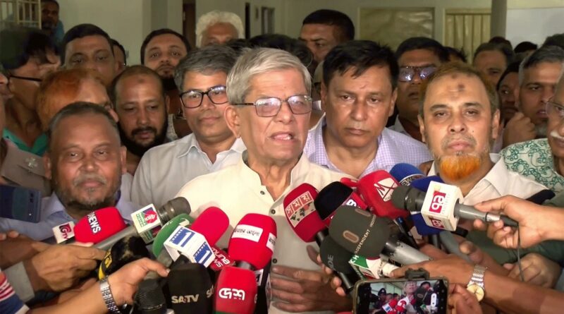 আগামী বছরের শুরুতে স্থানীয় সরকার নির্বাচন: মির্জা ফখরুল