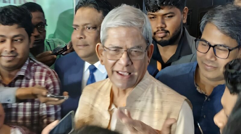 গুঞ্জনের মধ্যে মুখ খুললেন মির্জা ফখরুল, দেশে ফিরলেন স্পিকার