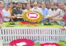 আরাফাত রহমান কোকোর সমাধিতে স্বেচ্ছাসেবক দলের শ্রদ্ধা